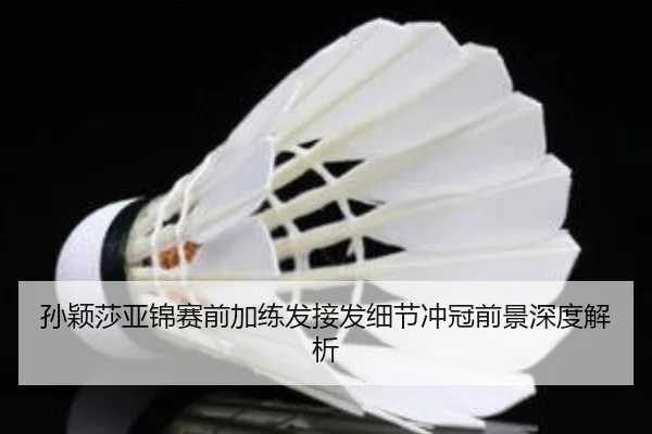 孙颖莎亚锦赛前加练发接发细节冲冠前景深度解析